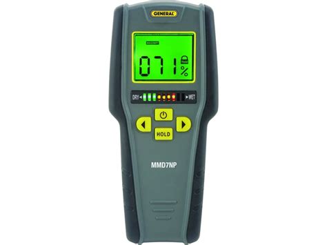 mmd7np non-penetrating lcd moisture meter|general mm7 moisture meter directions.